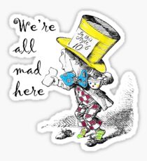 Mad Hatter Tea Party Sticker