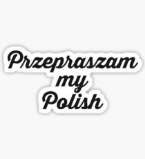 POLISH Sticker