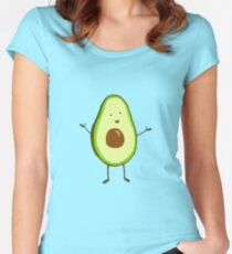 Mr Avocado Fitted Scoop T-Shirt