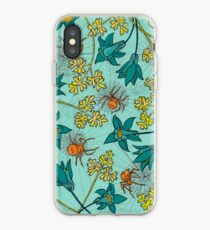 Alpine-Columbine bloom Pattern iPhone Case
