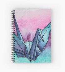 Senbazuru Spiral Notebook