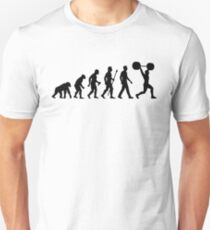 Lustiges Gewichtheben-Entwicklungs-Hemd Slim Fit T-Shirt