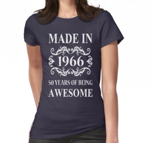 50 years of awesome t shirt