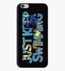 Vinilo o funda para iPhone Solo sigue nadando