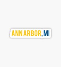 Ann Arbor Aufkleber Sticker