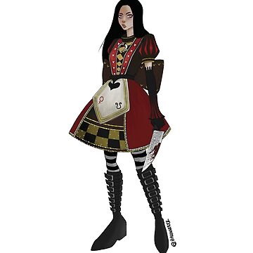 Alice Madness Returns Royal Suit outfit Poster for Sale by virginiatuck