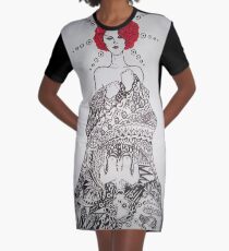 Mirror Graphic T-Shirt Dress