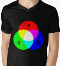 ROYGBIV Men's V-Neck T-Shirt