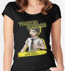 Hajime Hinata - That's Wrong Women's Fitted Scoop T-Shirt