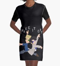 Supernatural Parody - Shake it off Graphic T-Shirt Dress