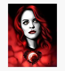 Erica BlackHeart Photographic Print