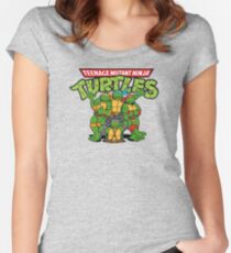 Teenage Mutant Ninja Turtles Women's Fitted Scoop T-Shirt