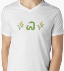 Snake in the Grass Men's V-Neck T-Shirt