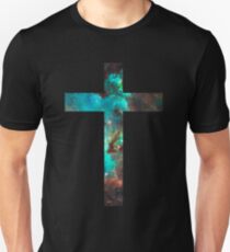 Camiseta unisex Green Galaxy Cross