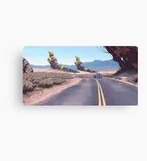 Highway Patrolman Canvas Print