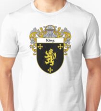 King Coat of Arms/Family Crest Unisex T-Shirt