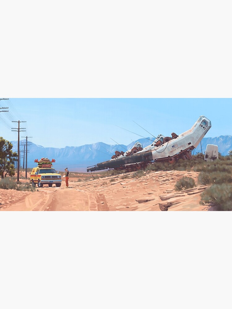 The Biologist by simonstalenhag