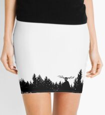 Led Through The Mist Mini Skirt