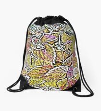 Leaves #7d Drawstring Bag