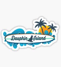 Dauphin Island - Alabama. Sticker
