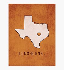 Texas Longhorns Photographic Print
