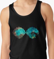 Green Galaxy Mermaid Tank Top