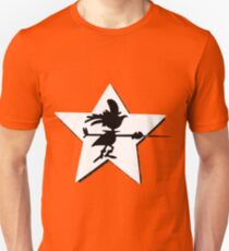 Super Chicken silhouette Unisex T-Shirt