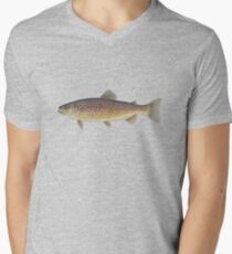 Brown Trout (Salmo trutta) Men's V-Neck T-Shirt