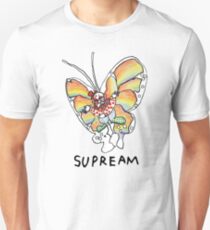 Höchster Schmetterling Slim Fit T-Shirt