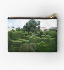 Tulcan Topiaries in Cemetery Studio Pouch