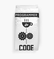Programmierer - Liebes-Kaffee-Code Bettbezug