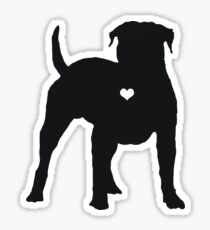 My American Bulldog Heart Belongs To You Sticker