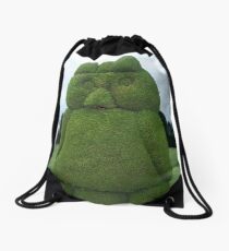 Tulcan Topiary Bird Drawstring Bag