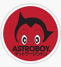 Japanese style astroboy T-shirt Sticker