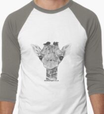 Giraffe Calf Men's Baseball ¾ T-Shirt