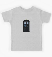 Abstract Tardis Kids Tee