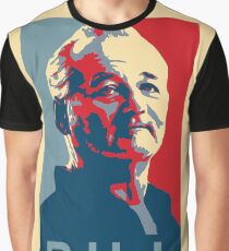 Bill Murray, Obama Hope Poster Graphic T-Shirt