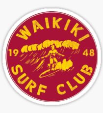 Surf Club Sticker