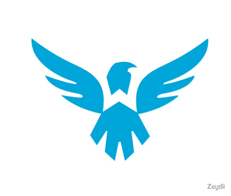 "Wings Gaming Logo Blue" Framed Prints by Zaydii Redbubble