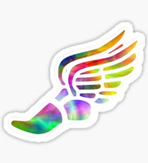 Rainbow Track Shoe Sticker