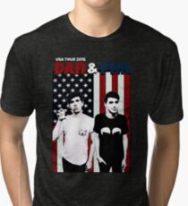 Dan and Phil Tour Tri-blend T-Shirt