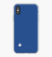 Vinilo o funda para iPhone Pequeñas aceitunas blancas de Totoro que caen - dos colores