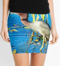 Little Blue Heron Mini Skirt