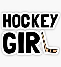 Hockey Girl Sticker