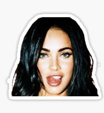 Megan_Tongue Sticker