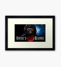 Tugenden letzte Belohnung Gerahmtes Wandbild