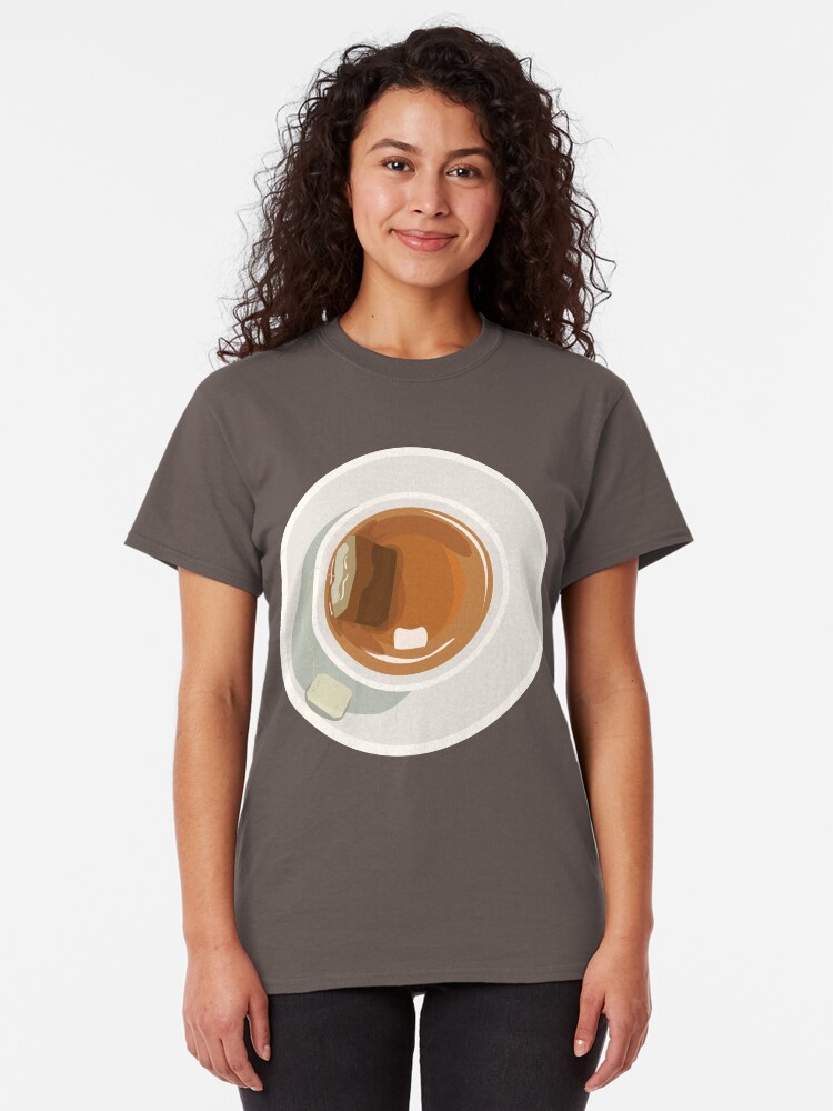 Alternate view of When the tea is hot Classic T-Shirt