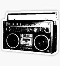 Muska's Boombox Sticker