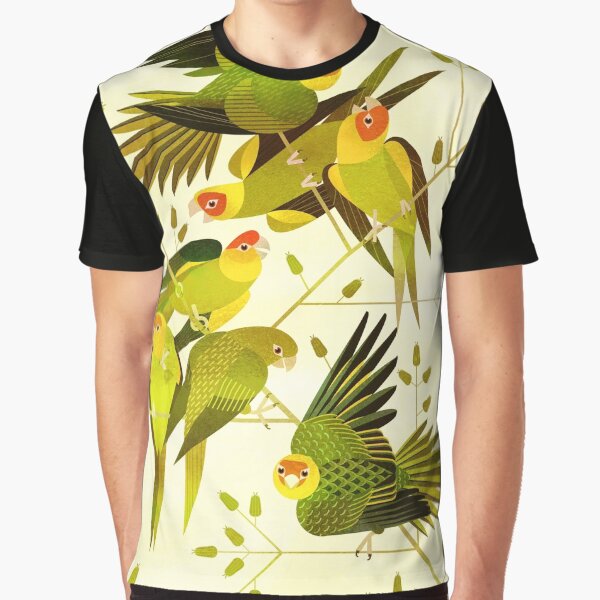 Carolina Parakeet Graphic T-Shirt