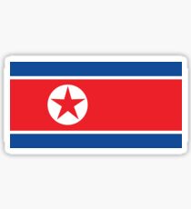 Pegatina Corea del Norte